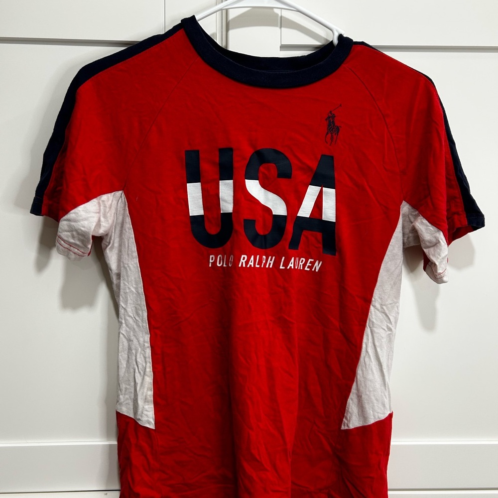 Polo Ralph Lauren Red USA T-Shirt